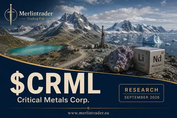 Critical Metals Corp. $CRML Research — settembre 2026 cover