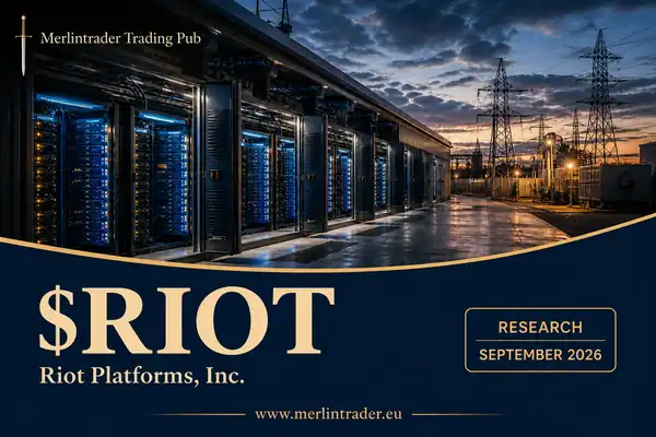 Riot Platforms, Inc. $RIOT Research — settembre 2026 cover