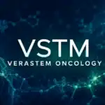 Cover dello Stock Hub biotech VSTM Verastem Oncology con logo MerlinTrader