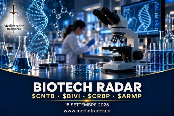 biotech radar 20260915 eu 600x400 1 Biotech Radar 15 settembre 2026: CNTB, BIVI, CRBP e ARMP — asma, Long COVID, obesità e batteriofagi