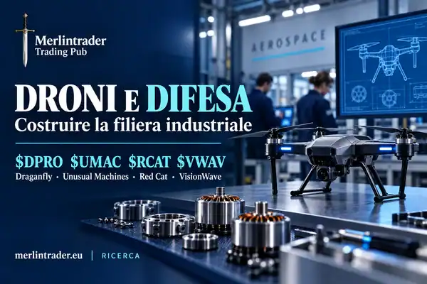 Droni: $DPRO, $UMAC, $RCAT, $VWAV alla prova della produzione