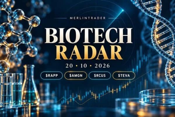 Biotech Radar 20 ottobre 2026: RAPP, AMGN, RCUS e TEVA