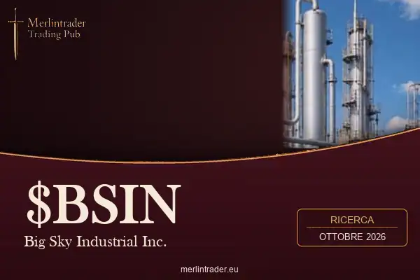 Illustrazione industriale dall’archivio Merlintrader dedicata a Big Sky Industrial