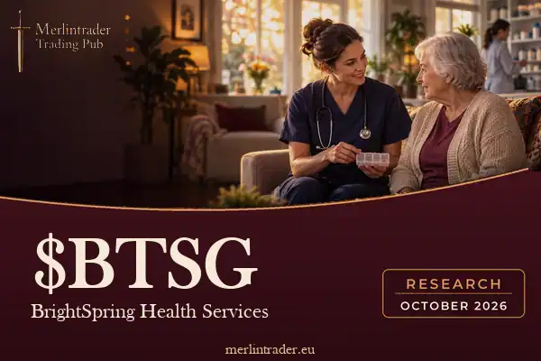 Illustrazione editoriale Merlintrader per BrightSpring Health Services $BTSG