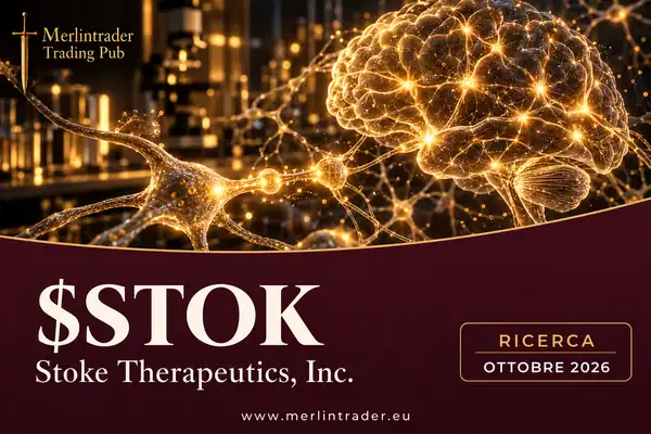 Stoke Therapeutics, Inc. $STOK: illustrazione della ricerca neurologica, Merlintrader ottobre 2026